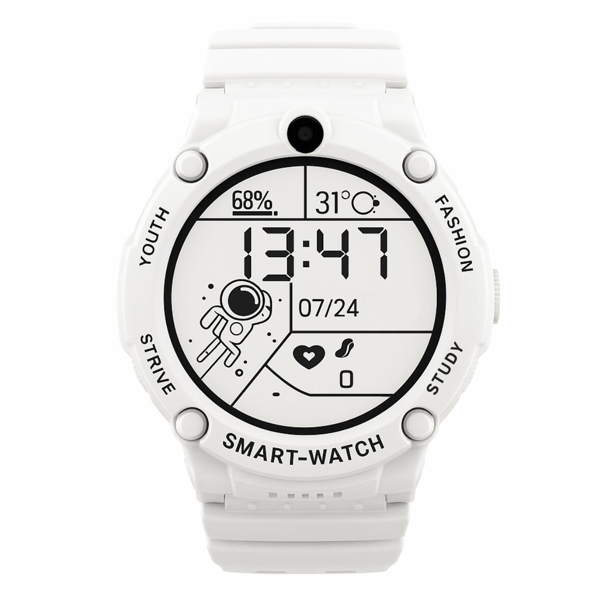 Watchmark - Smartwatch Gps Watch Kids - Montre Connectée - Blanc - No Size - Decathlon