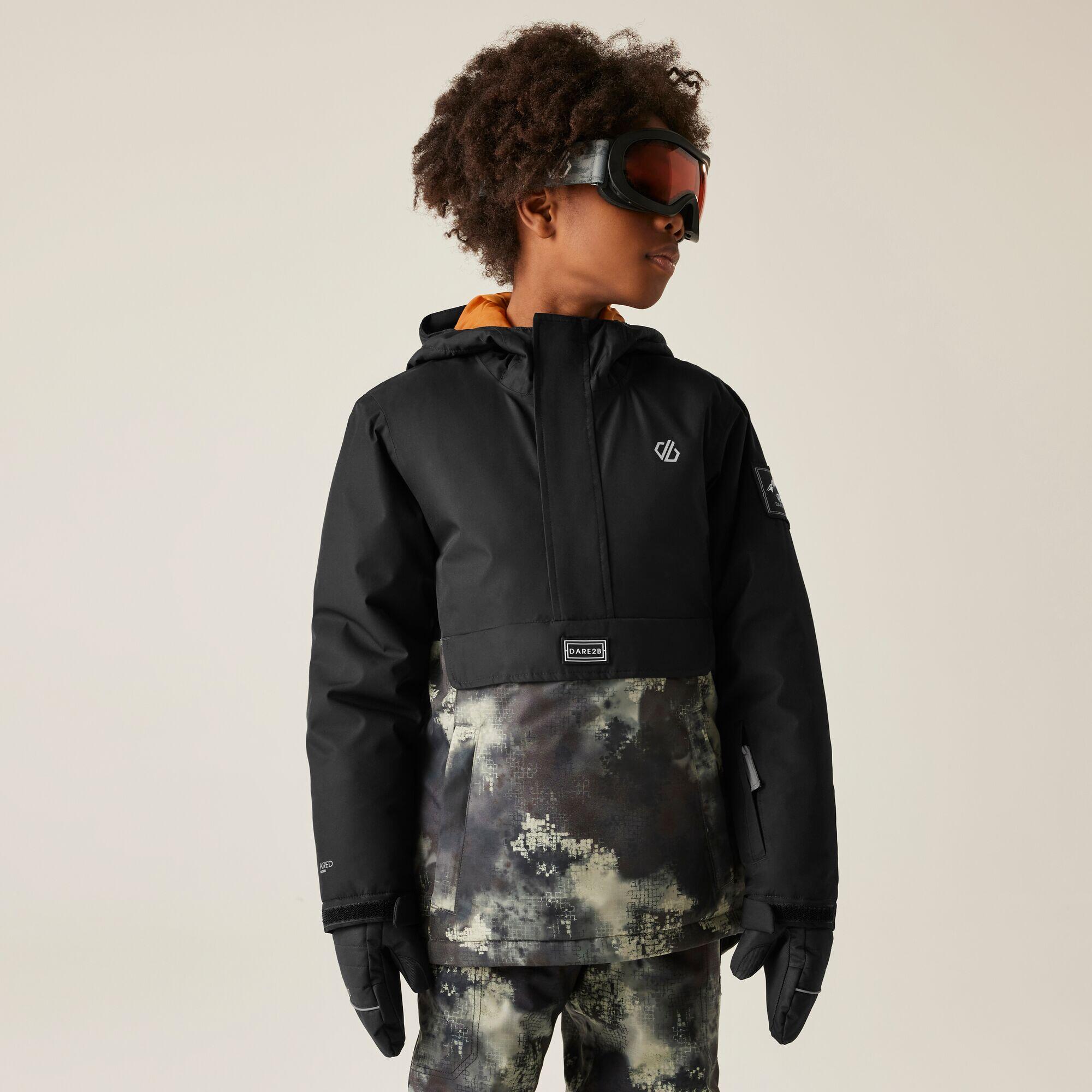Chaqueta de esquí aislante, impermeable y transpirable Freehand para niños 3/7