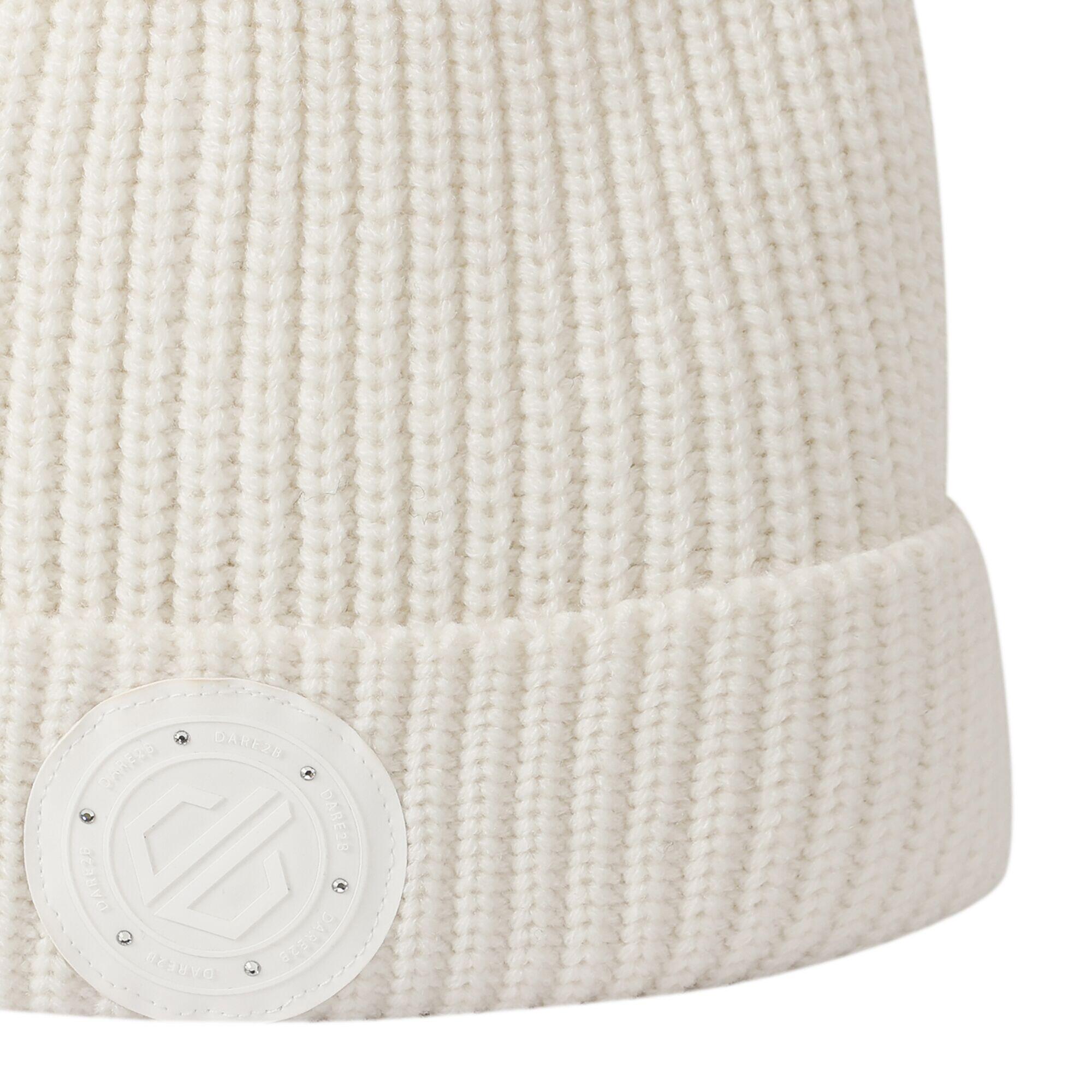 Womens Knitted Bobble Hat 3/3