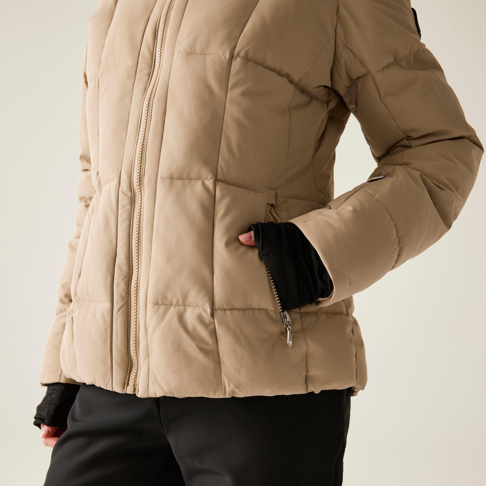 Veste de ski Glamourize matelassée imperméable et isolée pour femme 7/7