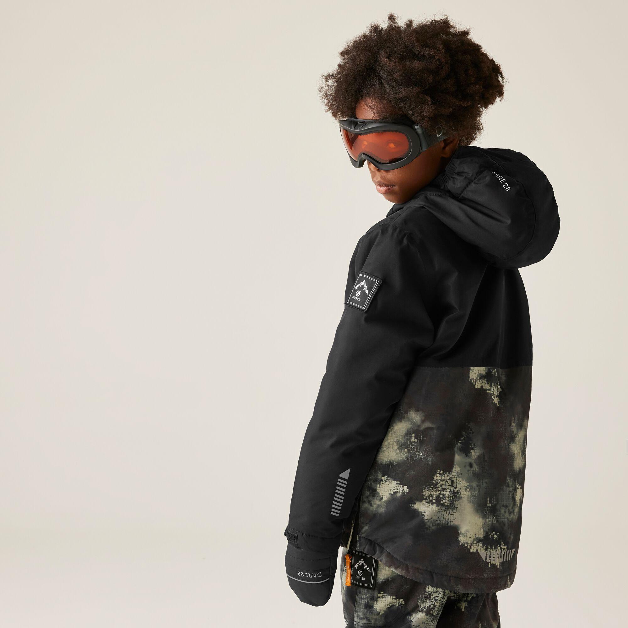 Chaqueta de esquí aislante, impermeable y transpirable Freehand para niños 2/7