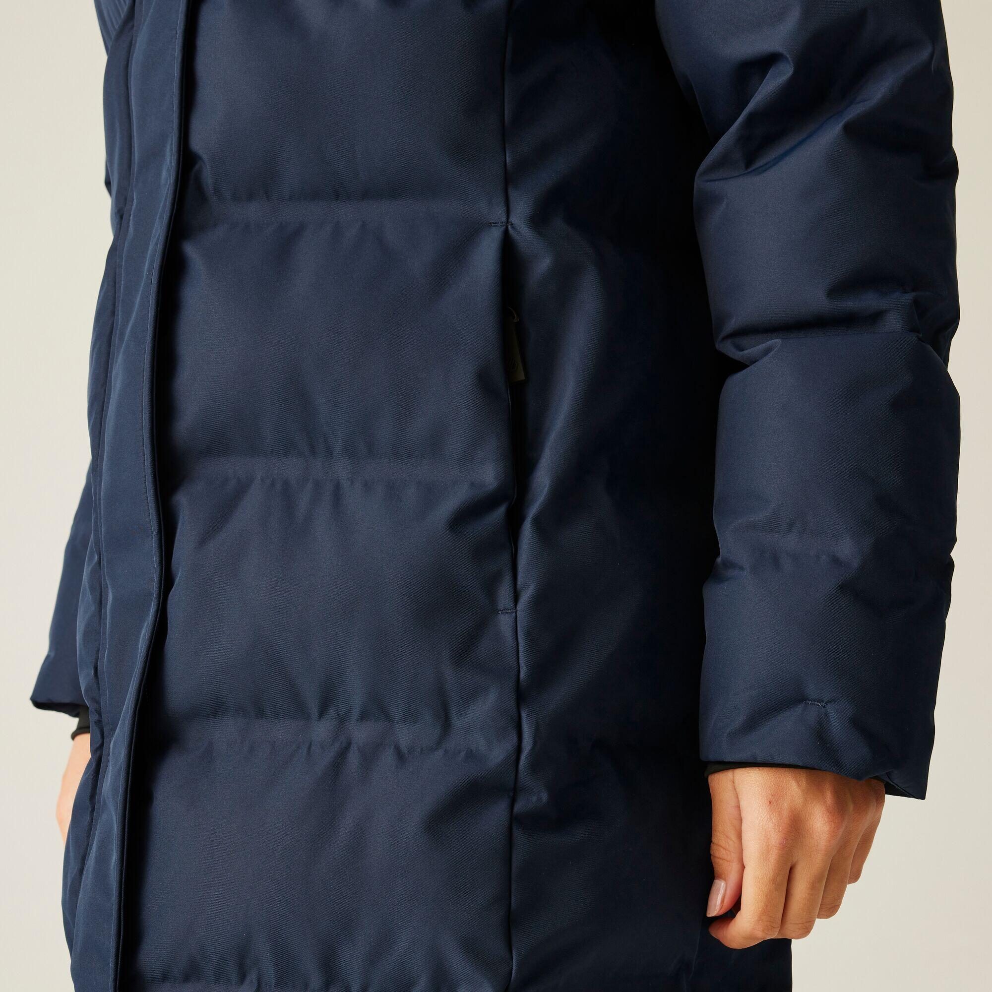 Lange Daunenjacke  mit Kapuze, Damen Dare 2B Wander 6/7