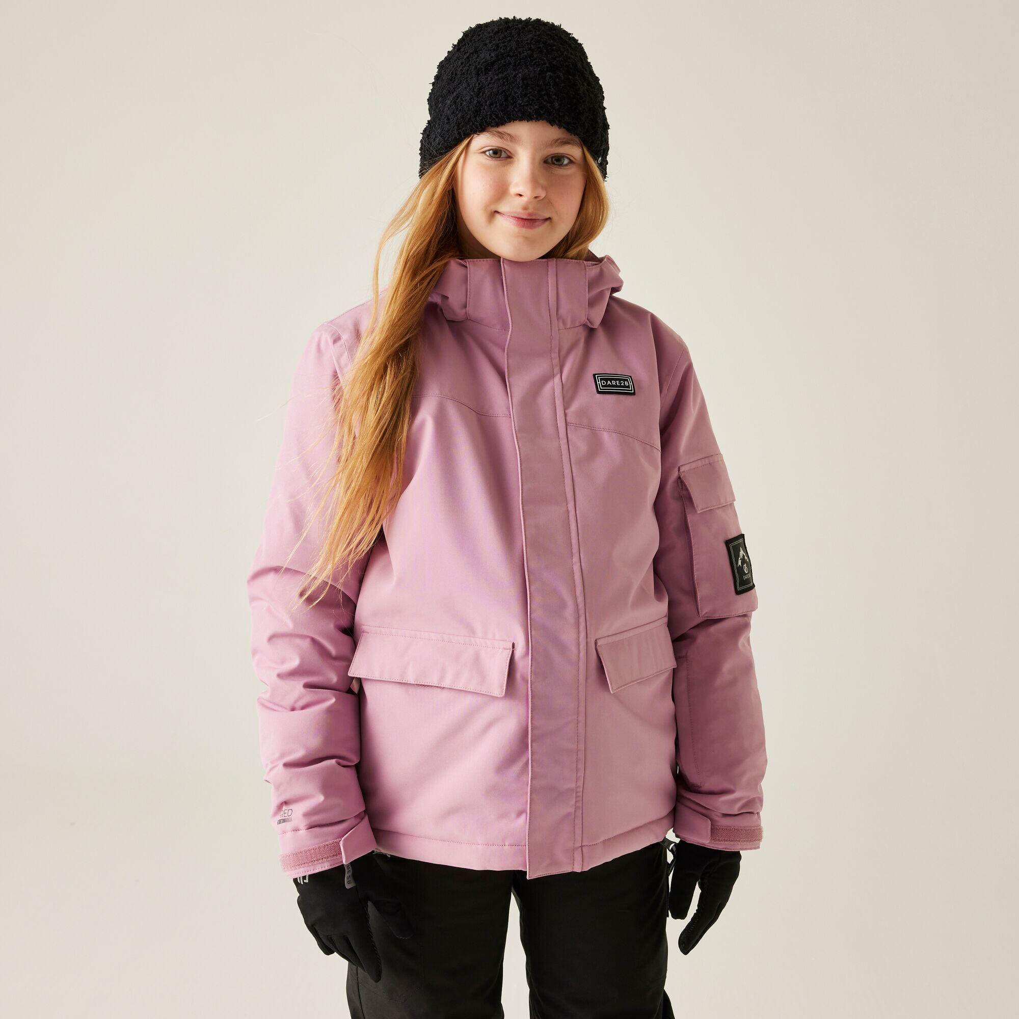 Dare 2b - Veste De Ski Isolée Imperméable Et Respirante Pour Enfants Shredder - Veste - Rose - Decathlon