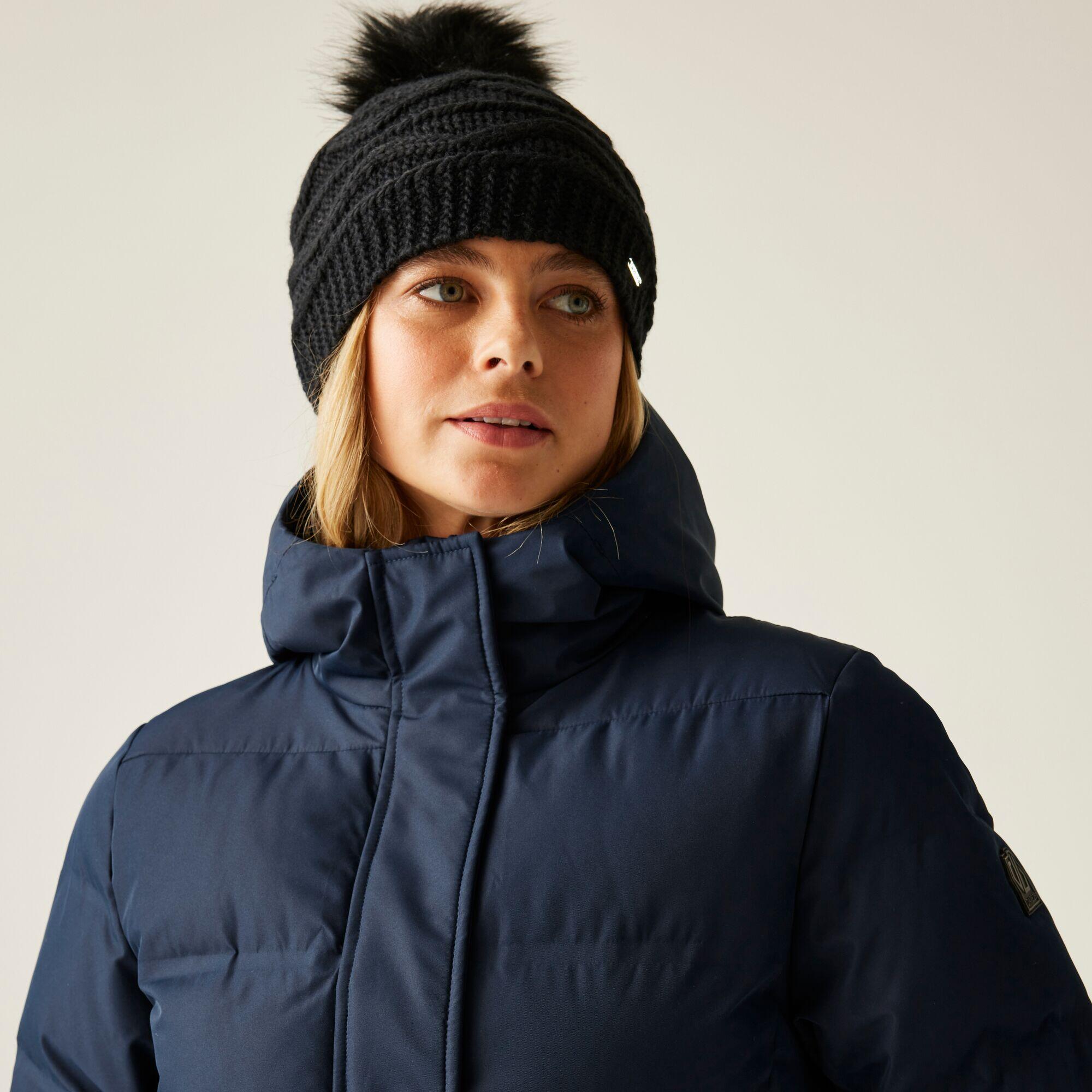 Lange Daunenjacke  mit Kapuze, Damen Dare 2B Wander 5/7