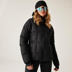 Veste de ski Glamourize matelassée imperméable et isolée pour femme