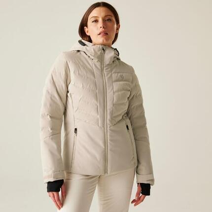 Veste de ski rembourrée isolée imperméable pour femmes