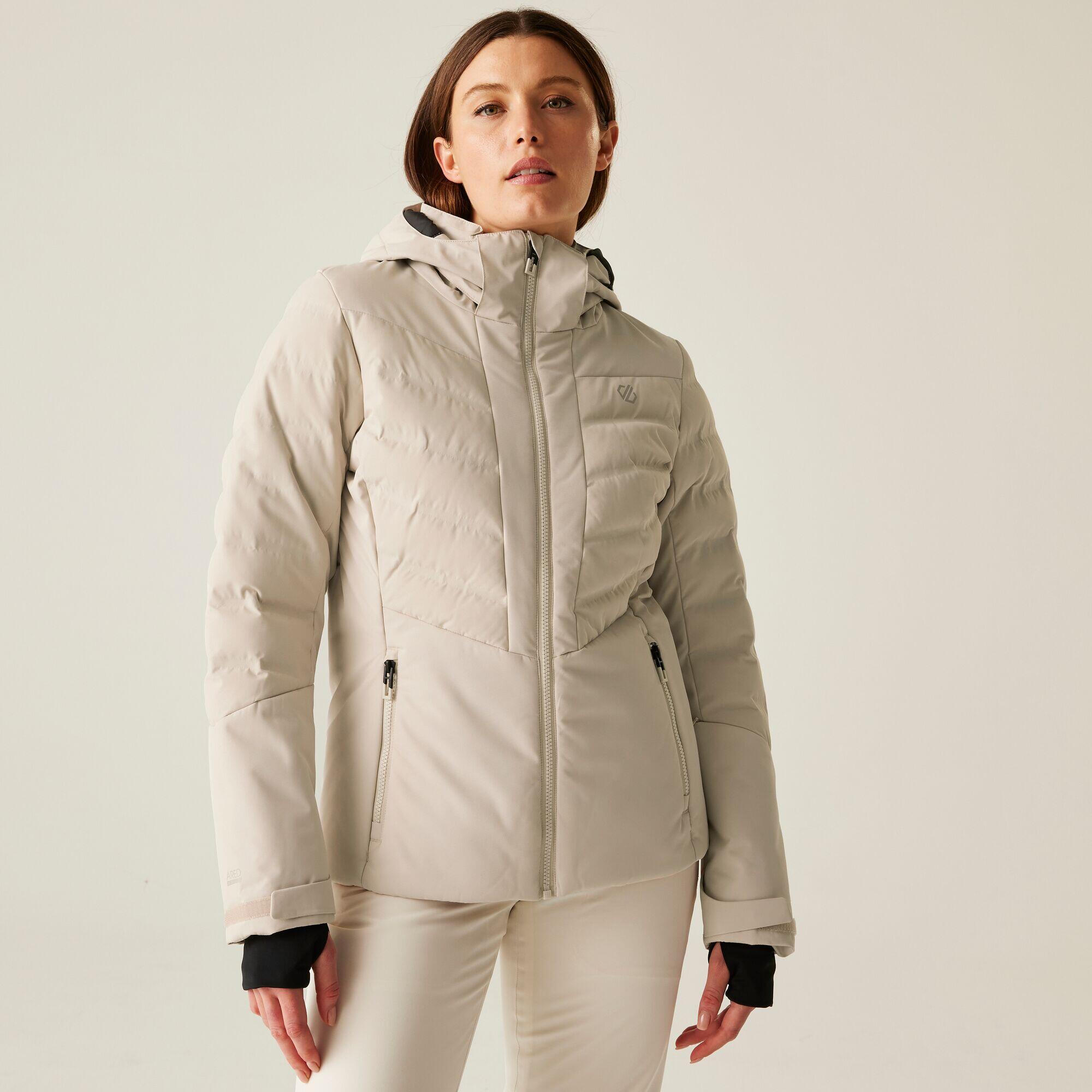 Dare 2b - Veste De Ski Rembourrée Isolée Imperméable Pour Femmes - Veste - Beige - Decathlon