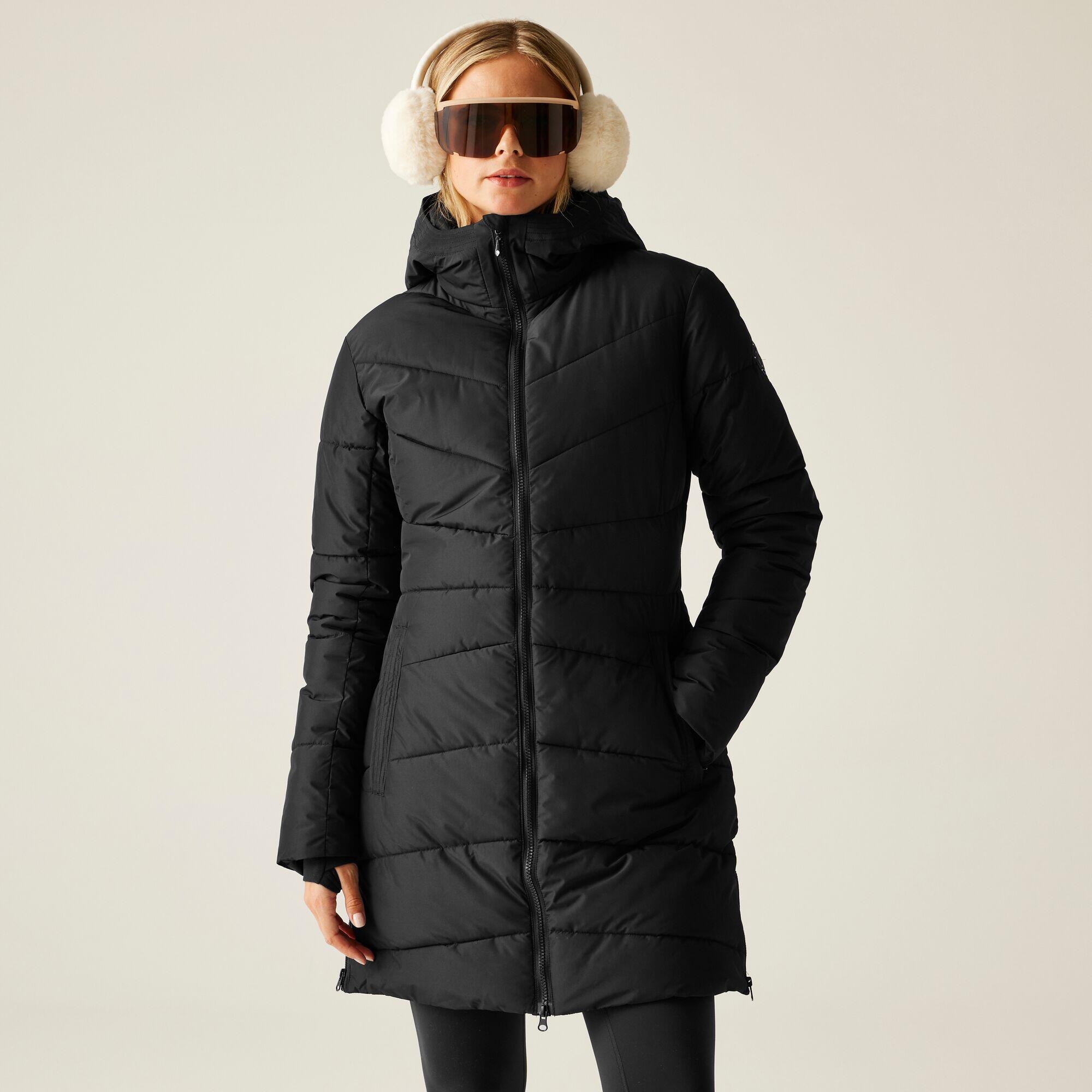Dare 2b - Femmes Striking V Rembourré Imperméable Veste Isolée - Doudoune Synthétique - Noir - Decathlon