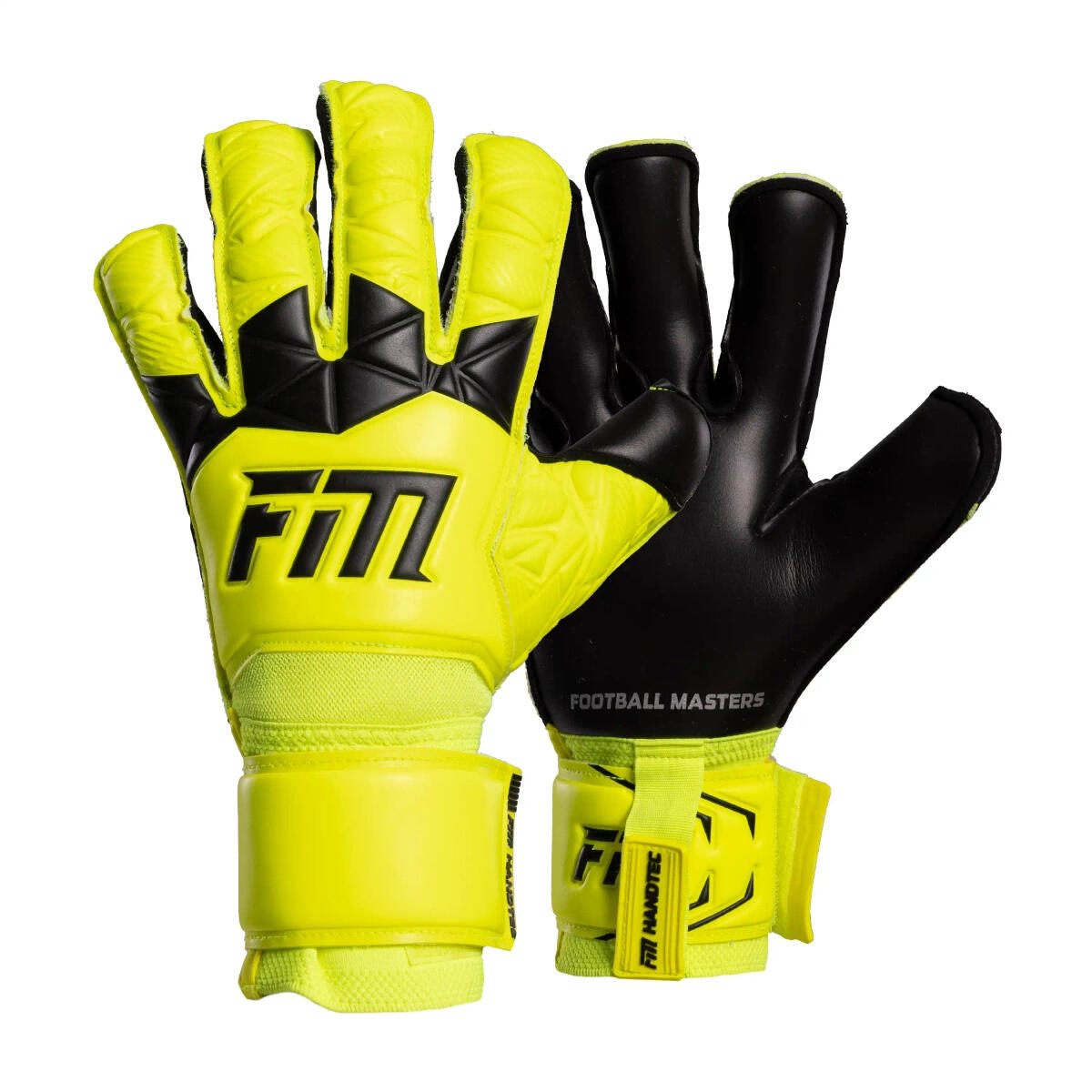 Football Masters - Gants De Gardien Invictus X - Gants De Gardien - Jaune|noir - 9 - Decathlon
