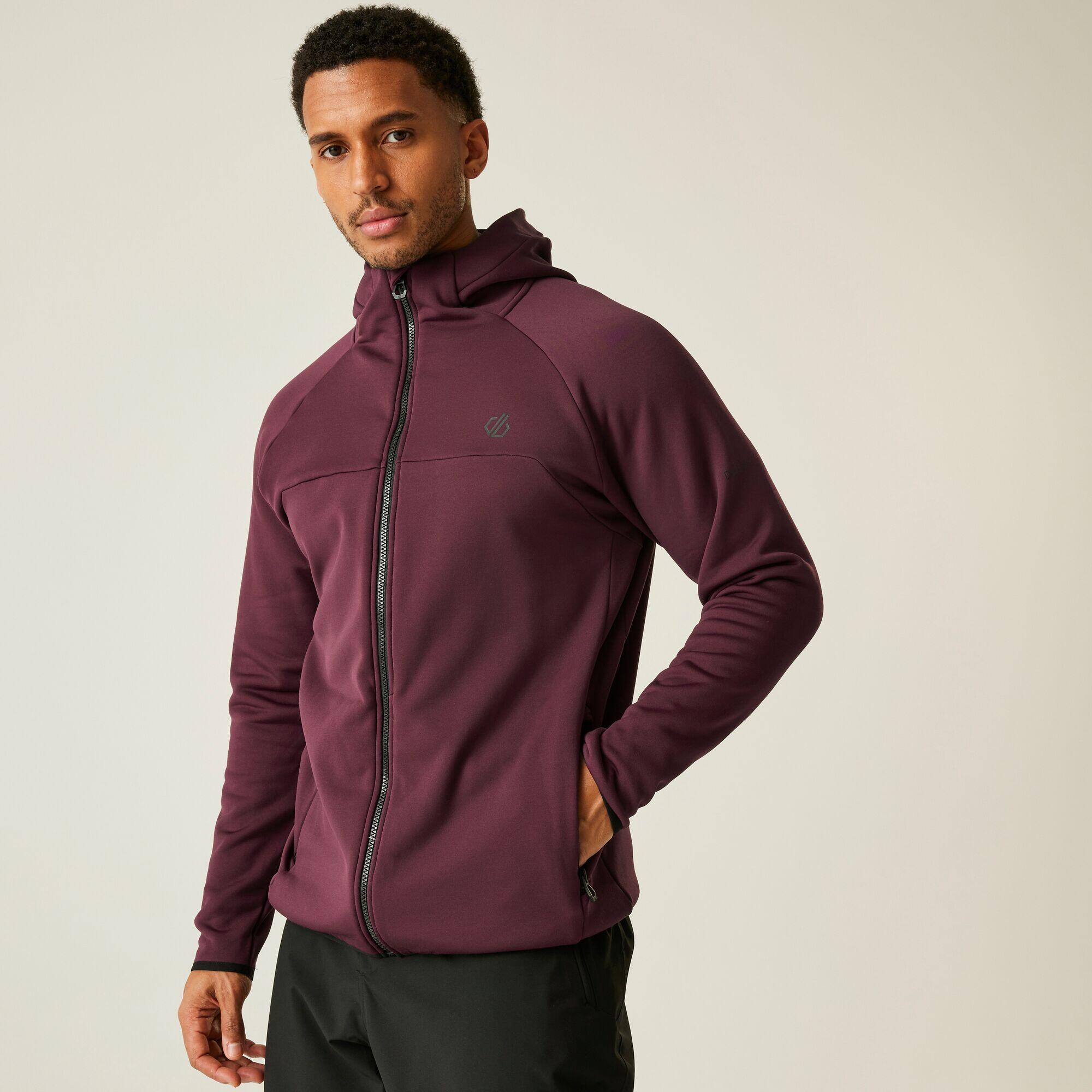 Dare 2b - Homme Camber Ii Core Stretch Full Zip Couche Intermédiaire À Capuche - Sous-veste - Violet - Decathlon