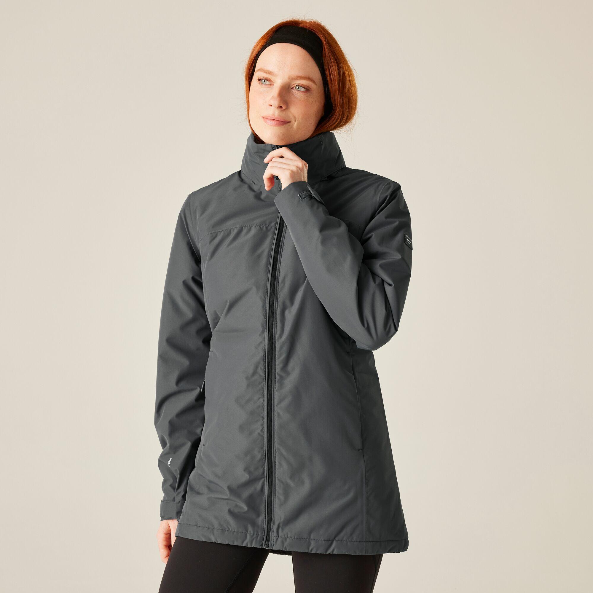 Regatta - Veste Tamlin À Capuche, Respirante, Imperméable Et Isolée Pour Femme - Doudoune Synthétique - Gris - Decathlon