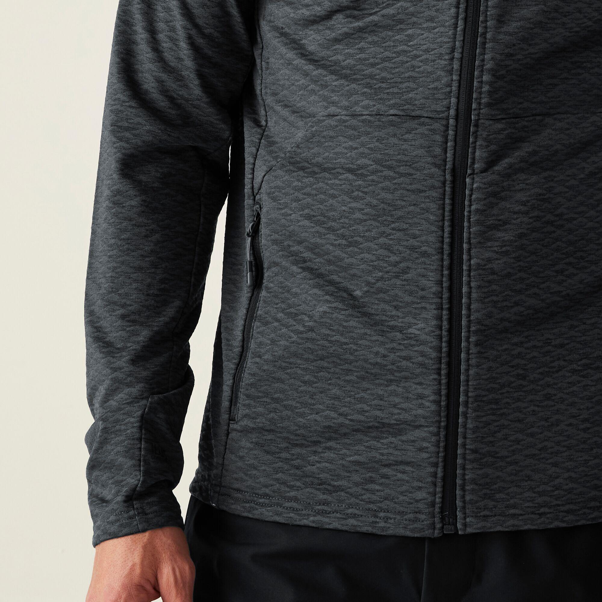 Mens Assimilate III Core Stretch Full Zip Hooded Midlayer 6/7