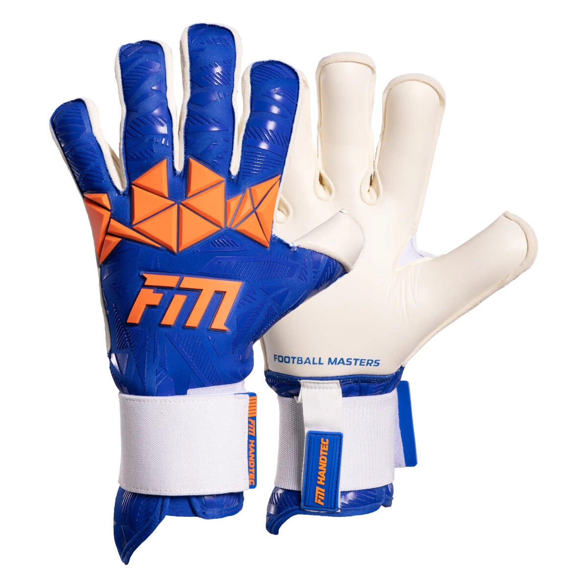 Football Masters - Gants De Gardien Invictus X Pro - Gants De Gardien - Bleu|orange -  8 À 10 Ans - Decathlon