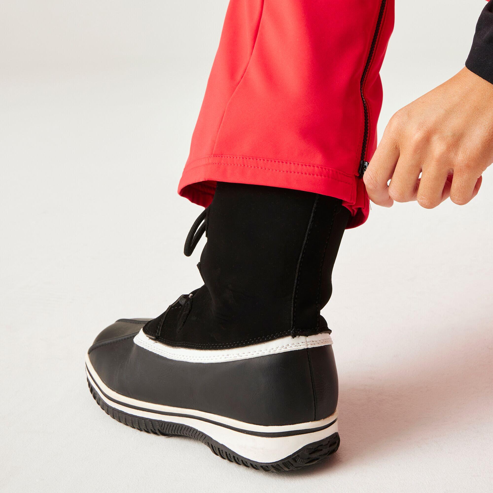 Glide waterdichte ademende salopette met fleece-voering voor dames 7/7