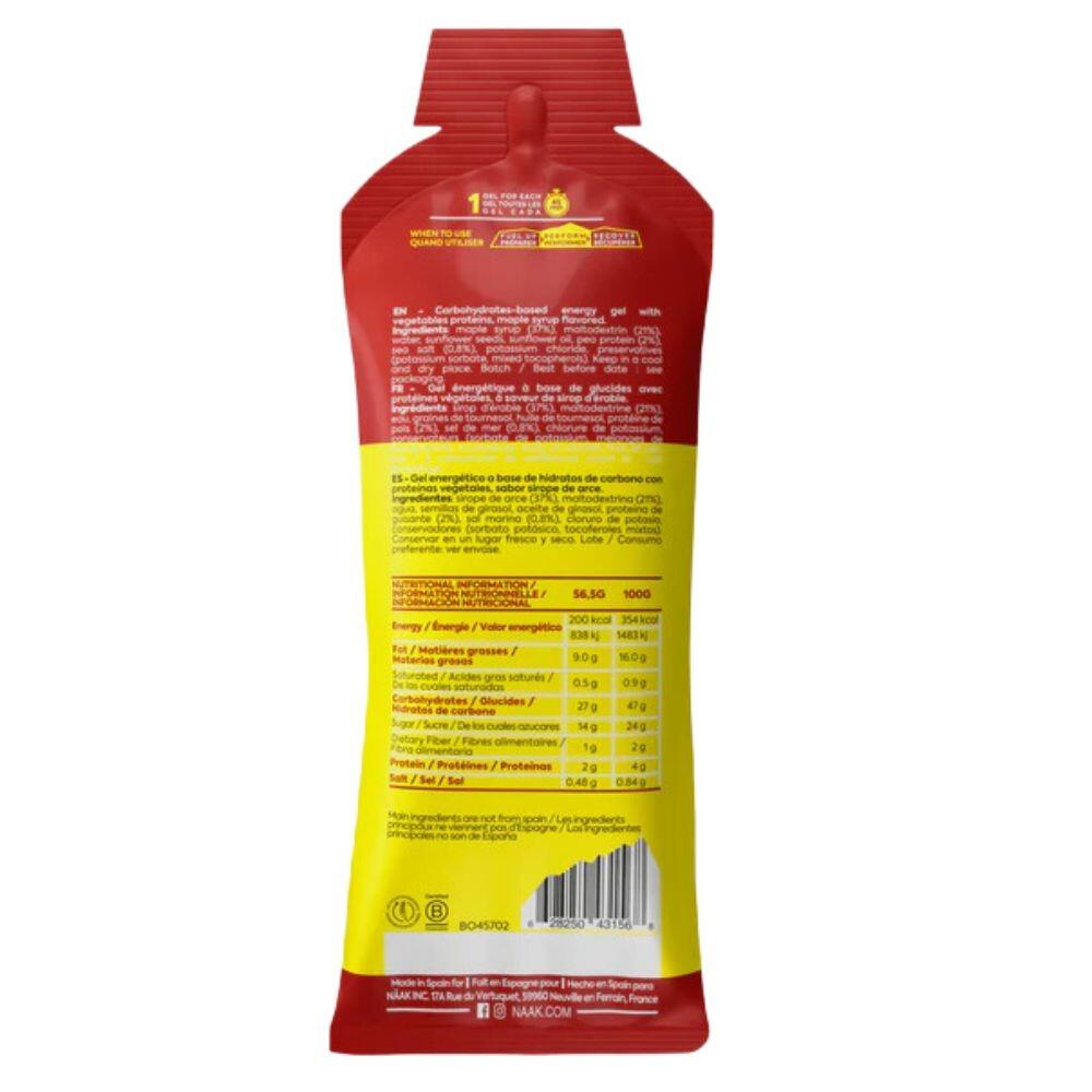 Energiegel Energy Salziger Ahornsirup Geschmack 3/5