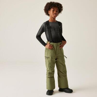 Salopette regolabile impermeabile e traspirante Pow foderata in pile