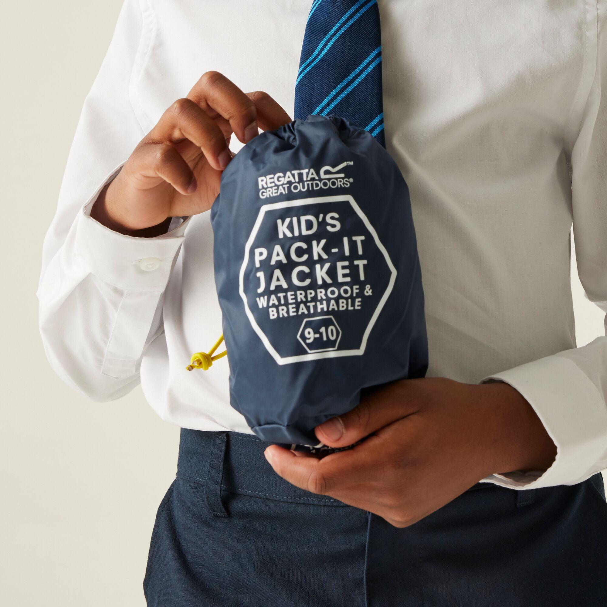 Pack It III Kids Waterproof Hiking Shell Jacket 7/7