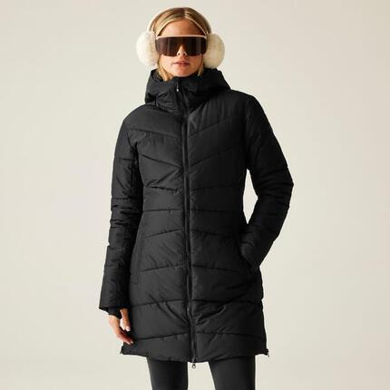 Femmes Striking V Rembourré Imperméable Veste Isolée