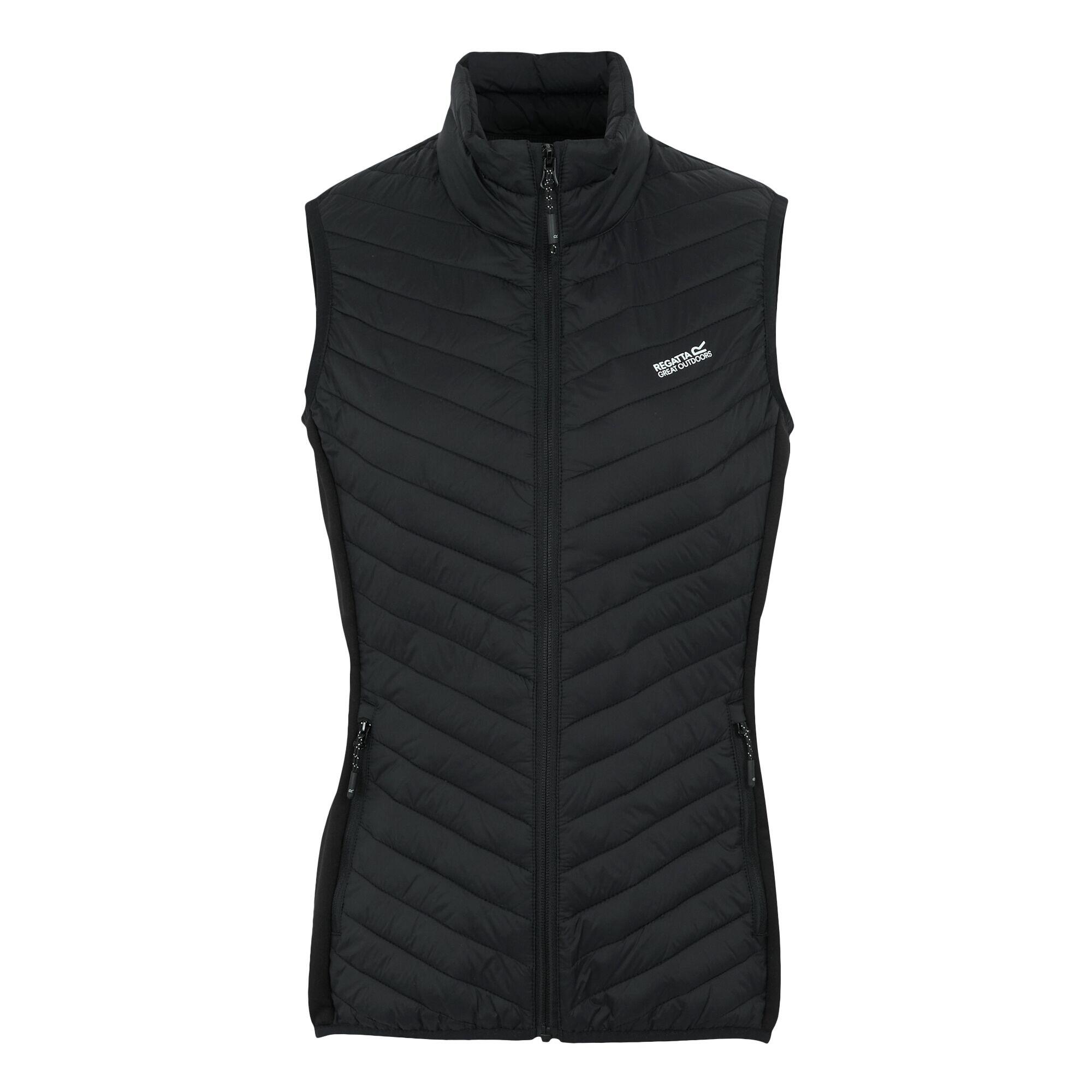 Regatta - Veste - Andreson Hybrid Femme - Doudoune Synthétique - Noir - Decathlon