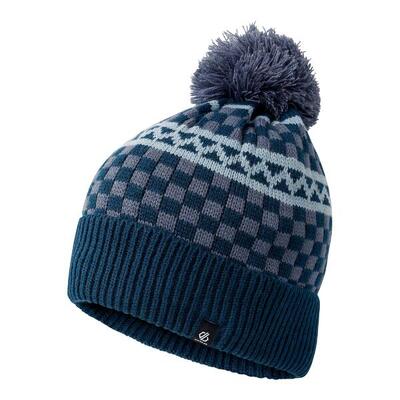 Pom gebreide beanie muts met pompon voor heren