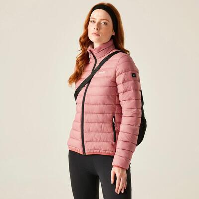 Regenjas hiking dames waterafstotend gewatteerd marizion