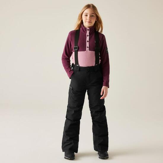 Salopette regolabile impermeabile e traspirante Pow foderata in pile