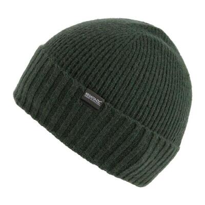 Basic geribde beanie muts voor dames