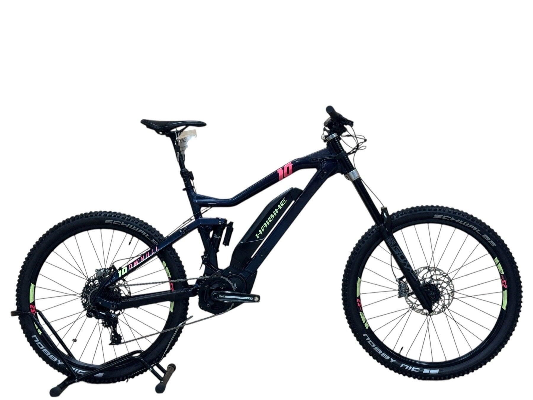 HAIBIKE Segunda vida - bicicleta de montaña eléctrica Haibike Dwnhll 10 NX - Como novo