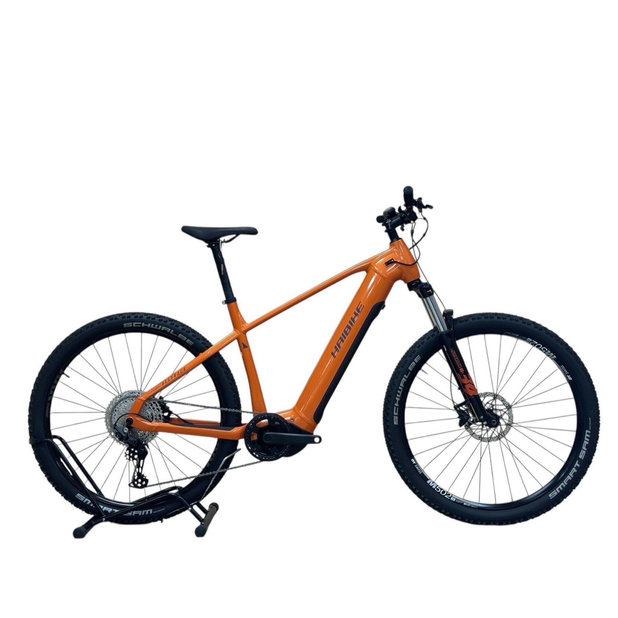 Haibike - Reconditionné - Vtt Électrique Haibike Alltrack 6 Shimano - Comme Neuf - Vélo Tout Terrain - Noir|orange - Grand - Decathlon