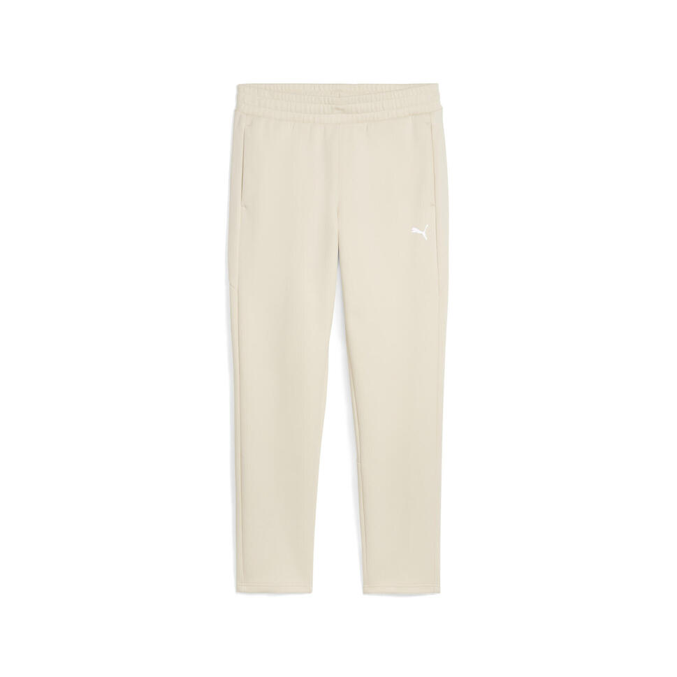 Damskie spodnie dresowe Evostripe PUMA Alpine Snow White