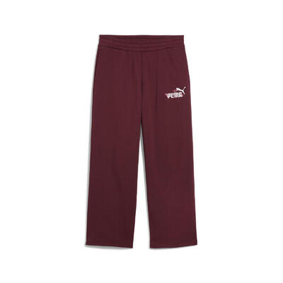 Essentials Nature 2.0 Comfort Logo Straight Hose Damen PUMA Ruby Shimmer Red