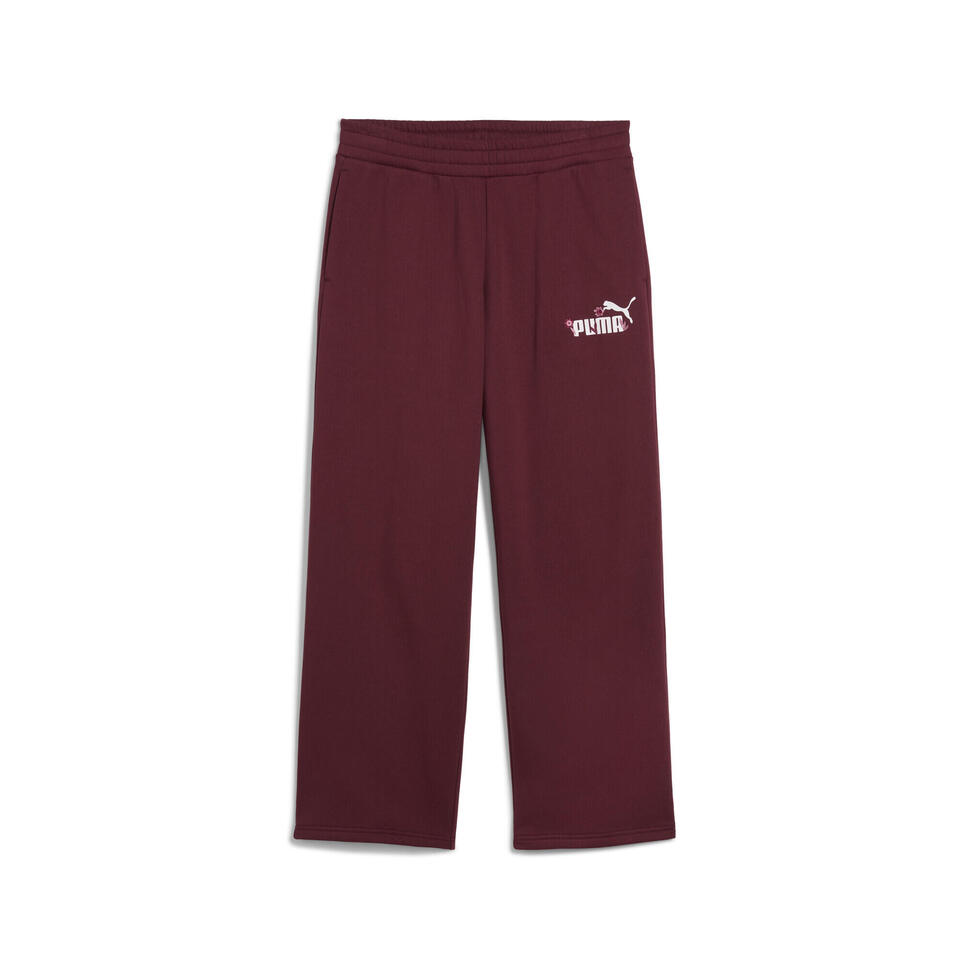 Spodnie spodnie o prostym kroju Essentials Nature 2.0 Comfort z logo PUMA