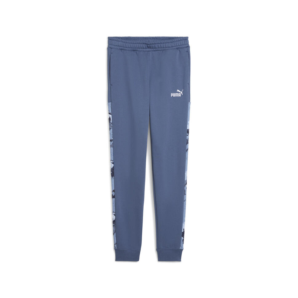 Młodzieżowe spodnie dresowe Essentials Camo PUMA Dark Indigo Blue thumbnail