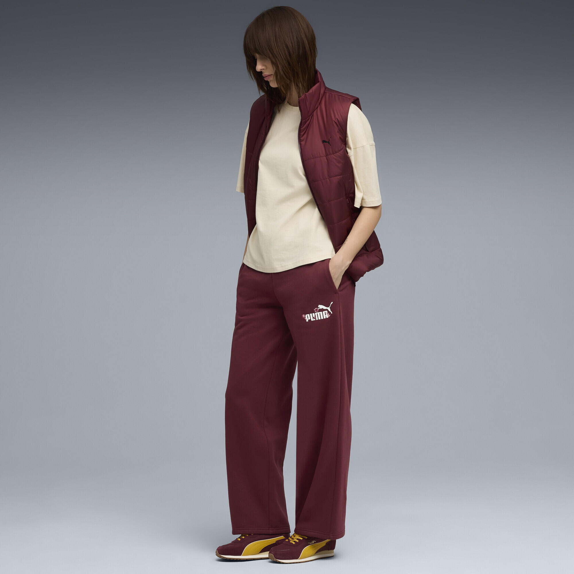 Essentials Nature 2.0 Comfort Logo Straight Hose Damen PUMA 4/7