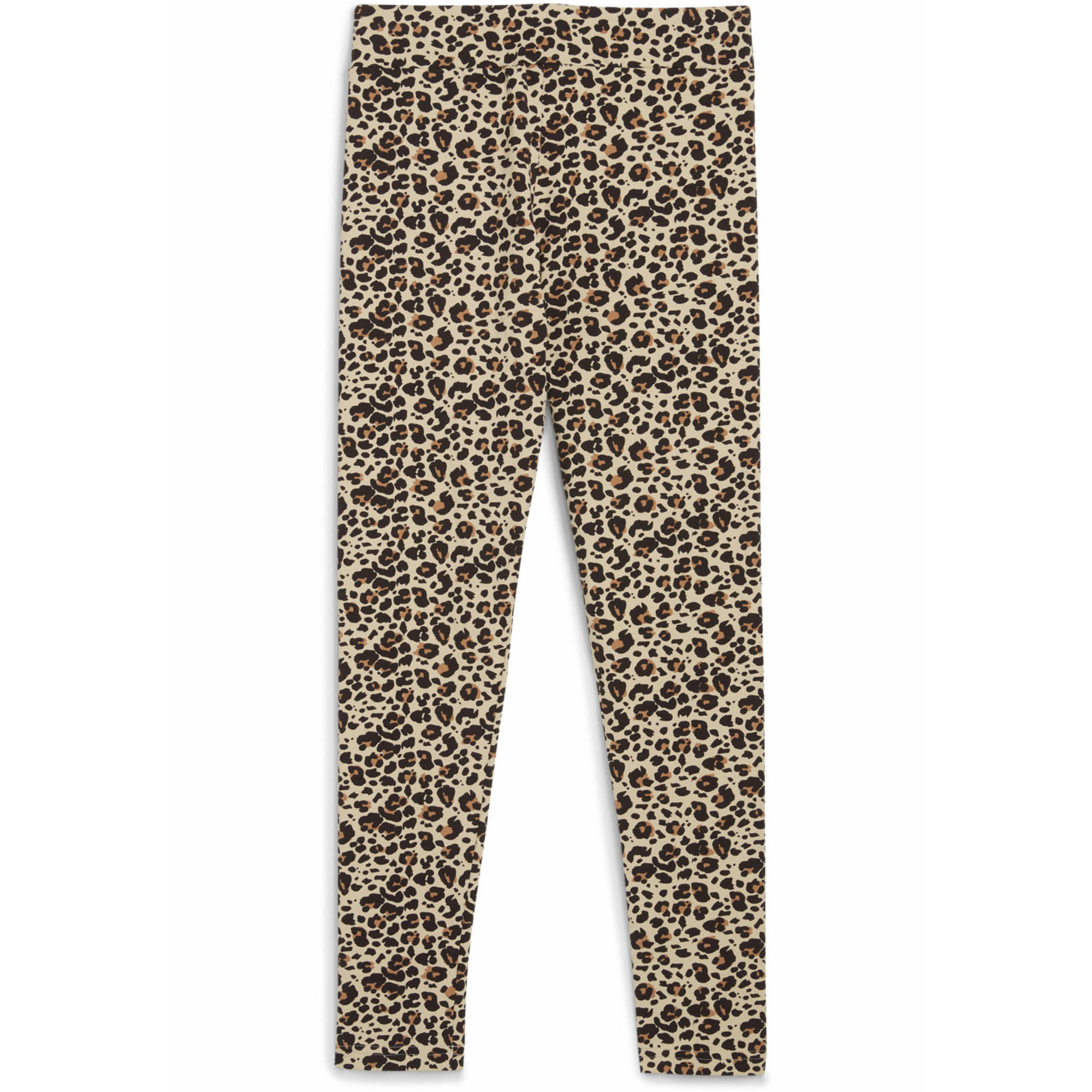 Młodzieżowe legginsy Essentials ze zwierzęcym wzorem PUMA Toasted Almond Beige