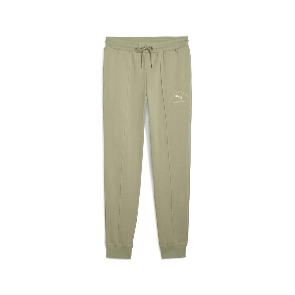 Męskie spodnie dresowe PUMA Class PUMA Lux Army Green