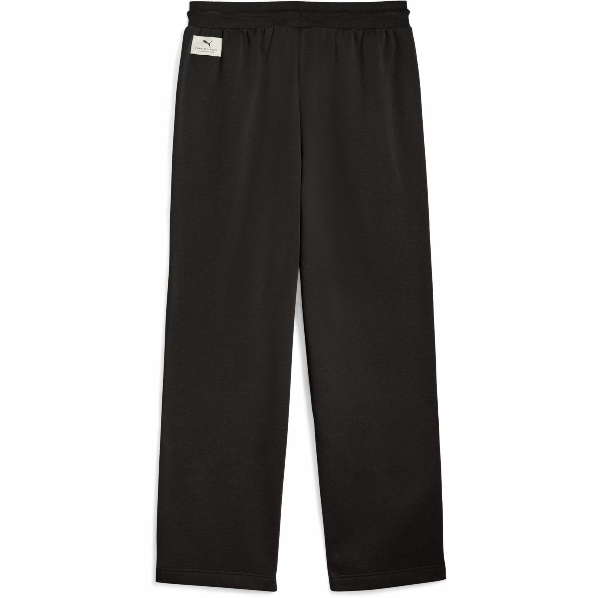Męskie spodnie dresowe PUMA Class o luźnym kroju z zaszewkami PUMA Black
