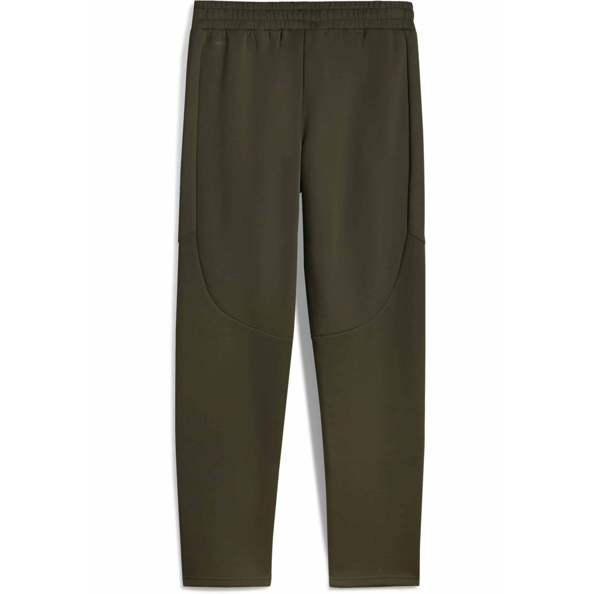 Męskie spodnie Evostripe PUMA Dark Olive Green