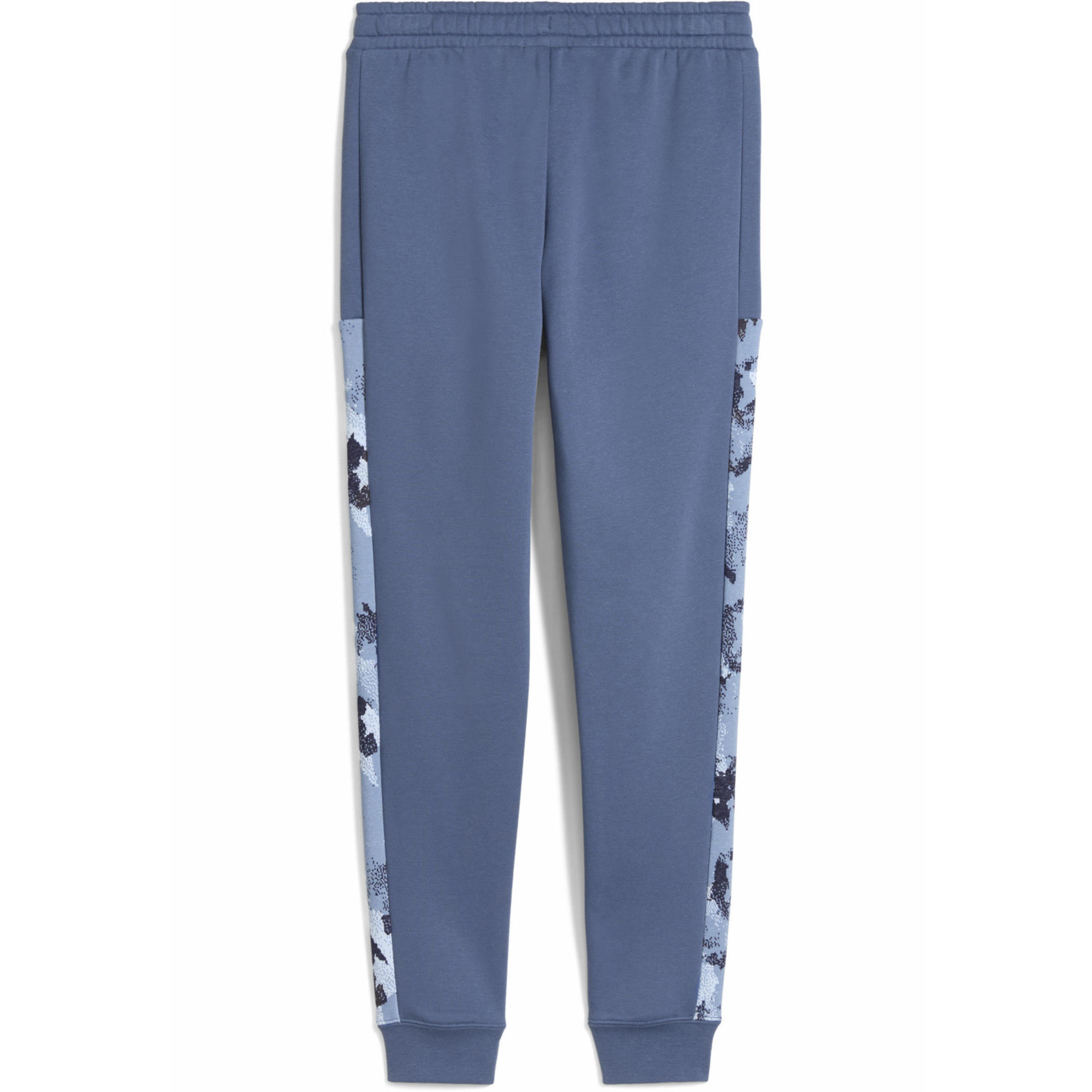 Młodzieżowe spodnie dresowe Essentials Camo PUMA Dark Indigo Blue