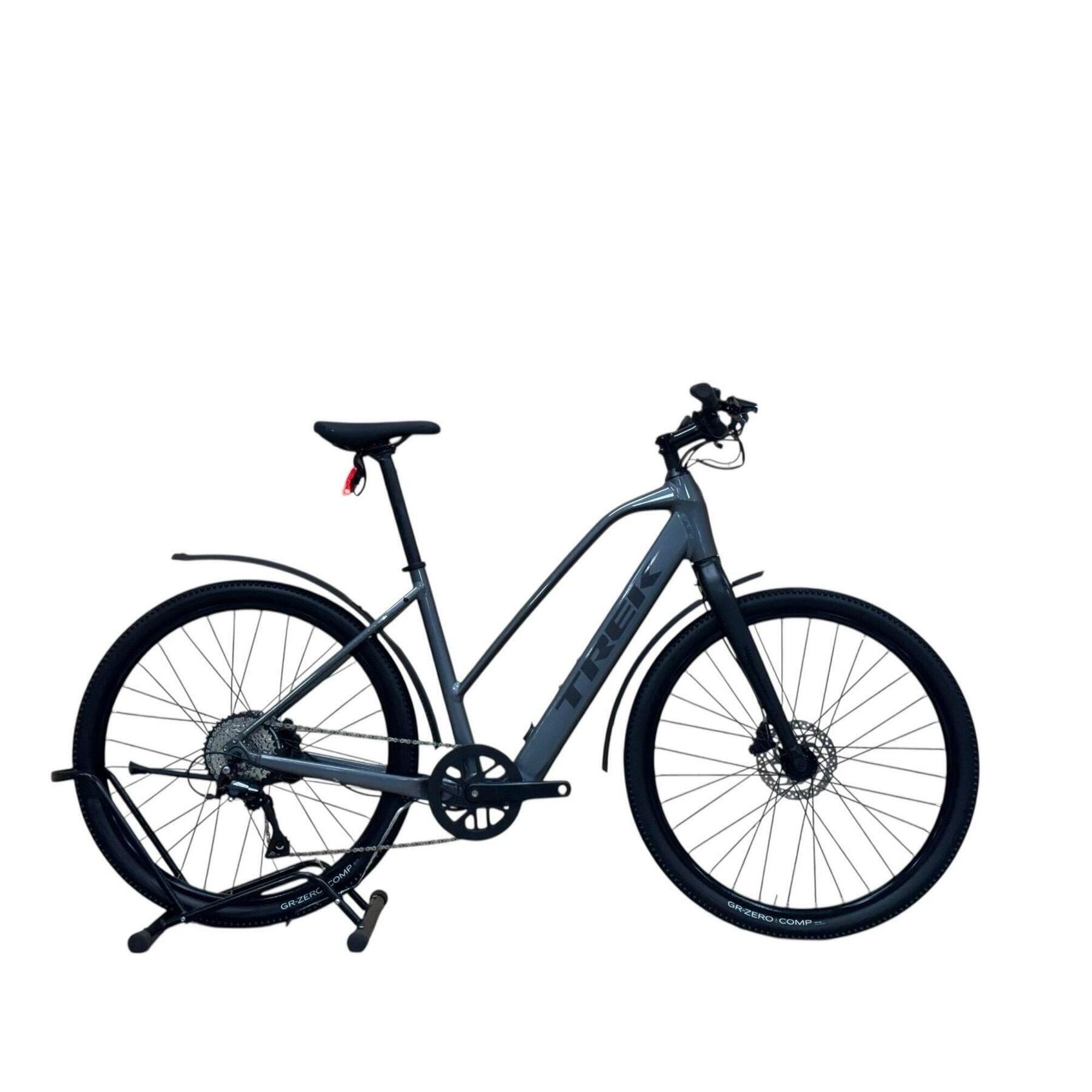Trek - Reconditionné - Vélo Électrique Trek Dual Sport+ 2 Acera - Comme Neuf - Vélo Ville - Gris|noir - Grand - Decathlon