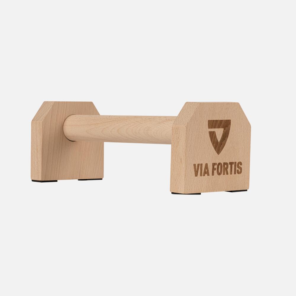 Parallettes basses en bois, pour pompes, street workout, gym 2/7