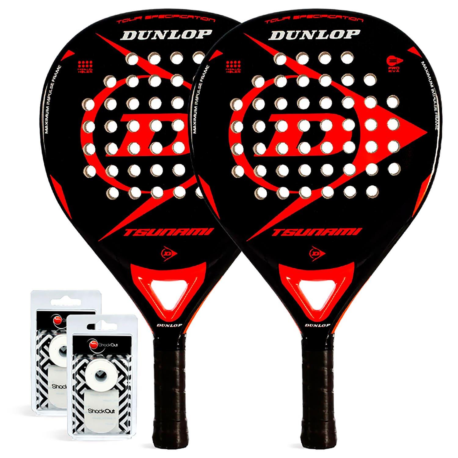 DUNLOP Pack Duo Dunlop Tsunami Red