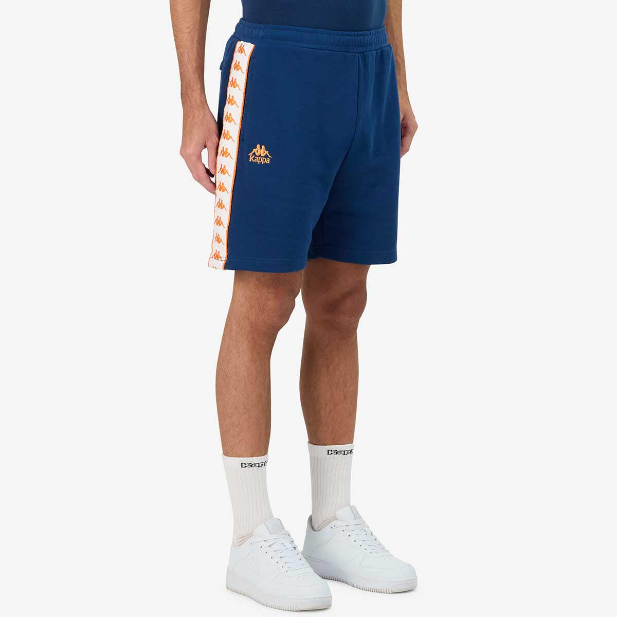 Kappa Calções De 222 Banda Oviedo Homem Azul Laranja da Decathlon