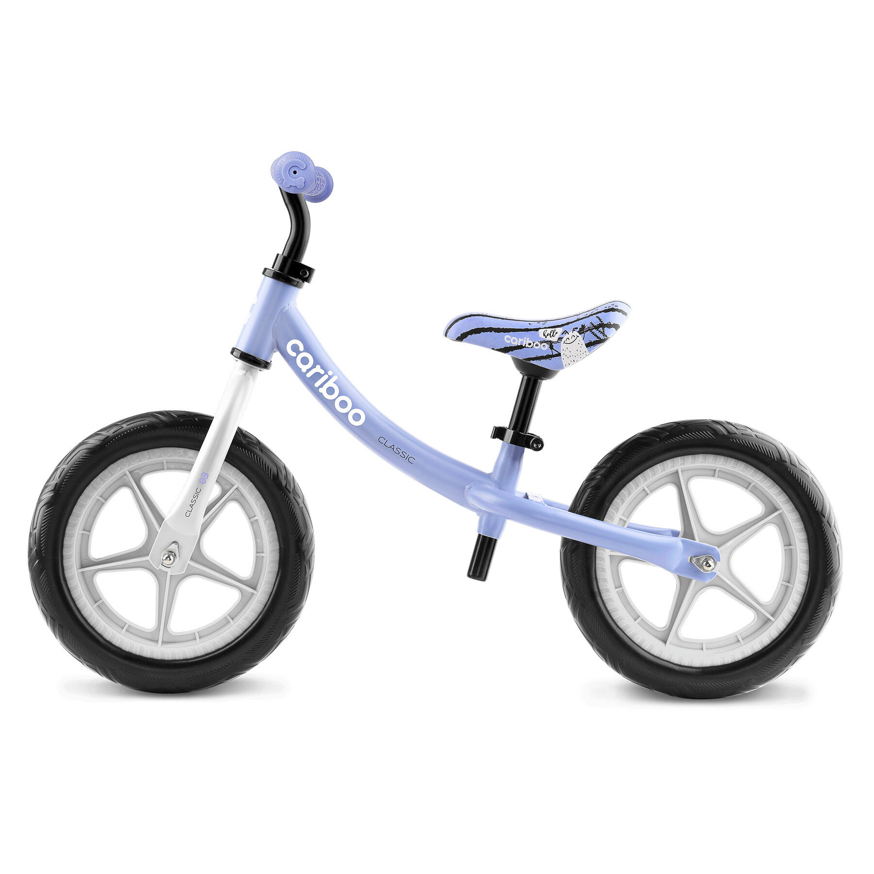Laufrad für Kinder CARIBOO CLASSIC Lila 4/7