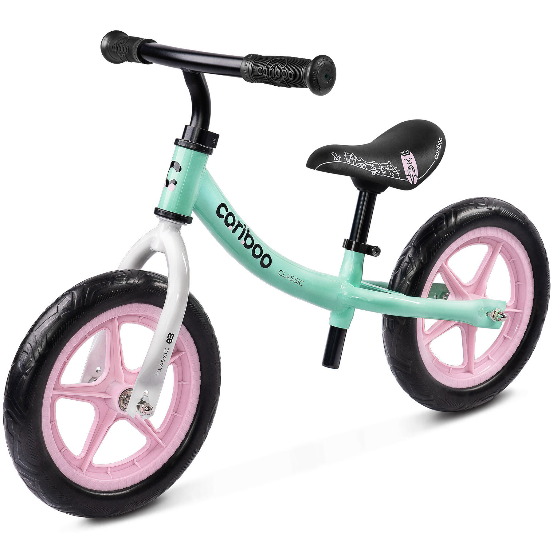 CARIBOO Laufrad für Kinder CARIBOO CLASSIC Minze