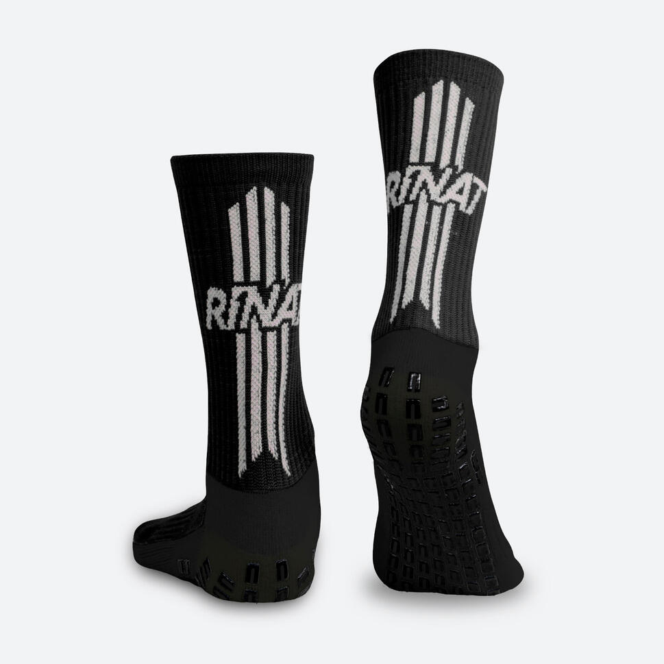 Sportowa skarpeta antypoślizgowa ANTISLIP SOCKS dla dorosłych Czarny Zestaw 2