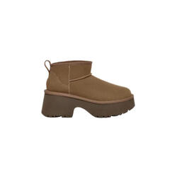 Botines Planos Mujer Ugg W Classic Ultra Mini New Marrón