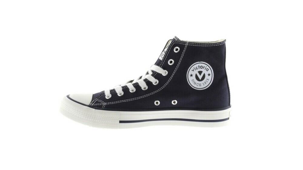 Zapatillas Lona Mujer Victoria  Azul 2/5