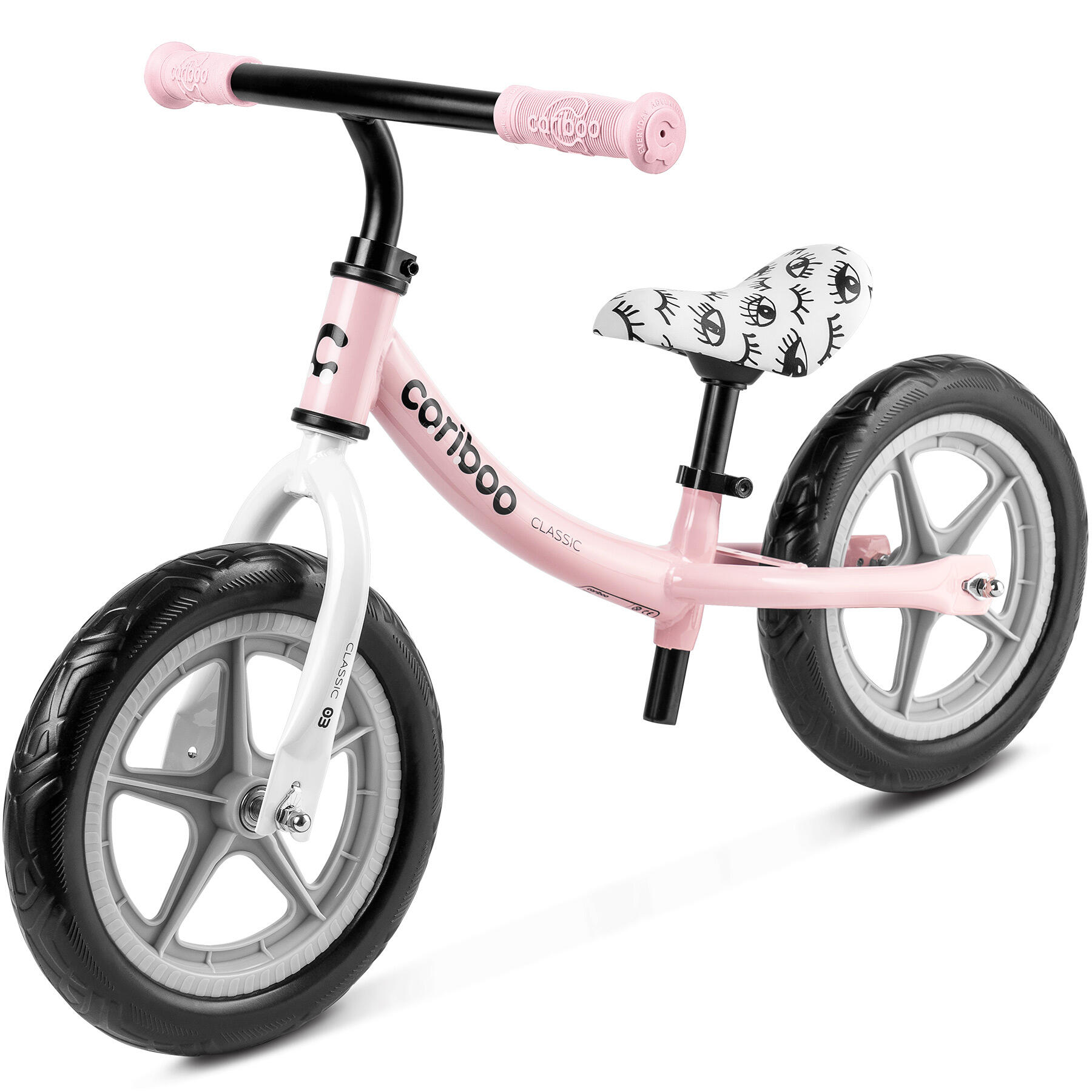 CARIBOO Laufrad für Kinder CARIBOO CLASSIC Rosa