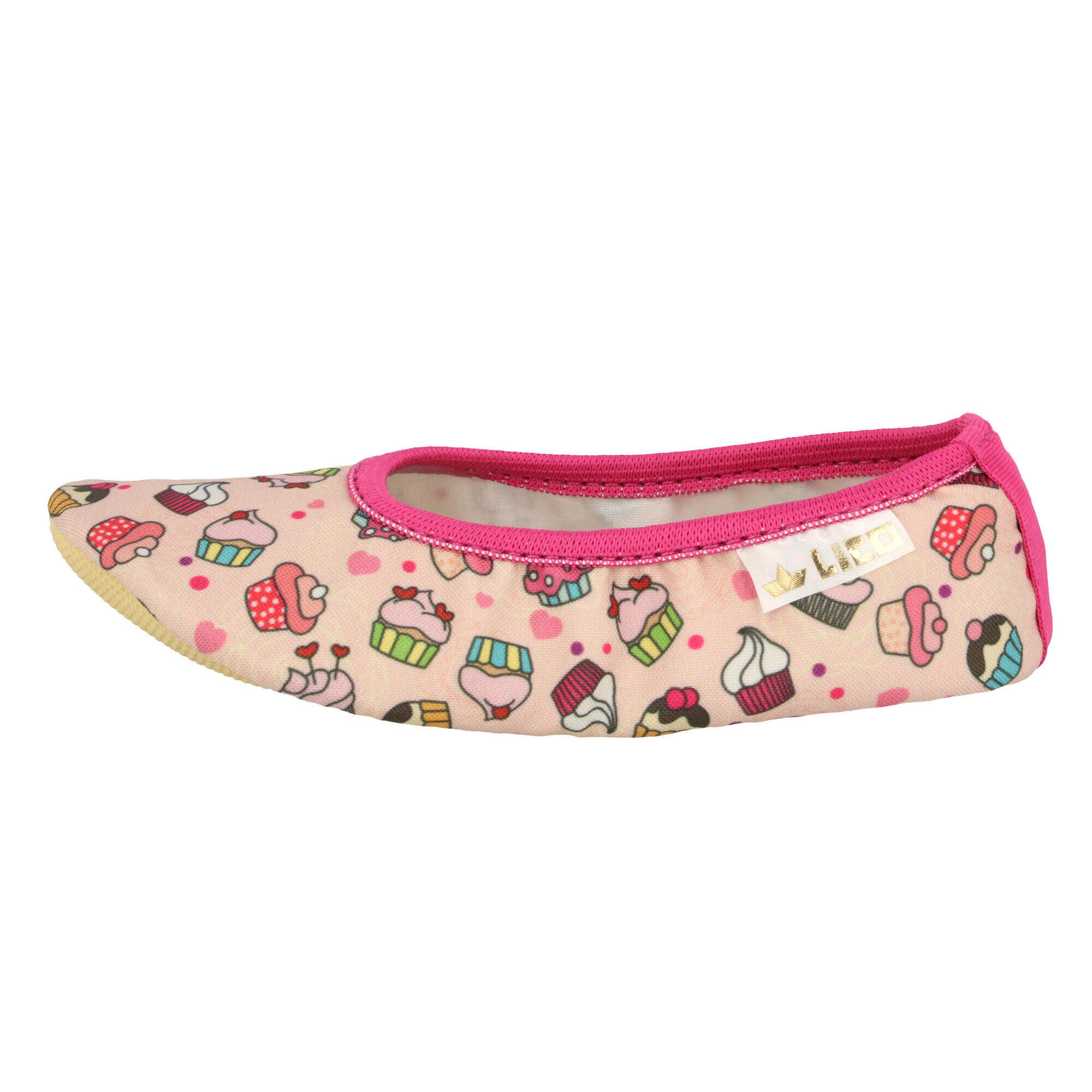 Lico - Chaussures De Gymnastique Mocassins Filles Lico G1 - Chaussons - Rose - 33 - Decathlon
